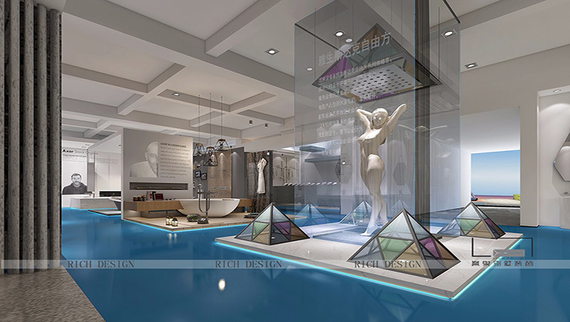 曼嘉衛(wèi)浴線下旗艦店門店裝修設(shè)計