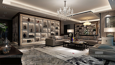 華僑城Loft公館現(xiàn)代風格200平