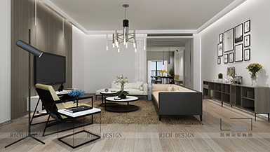 山語清暉現(xiàn)代風格300平裝修設計