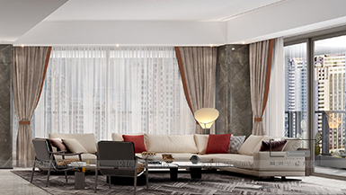 壹方中心現(xiàn)代風(fēng)格350平裝修設(shè)計效果圖