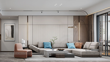 香域中央花園-200㎡-現(xiàn)代風格