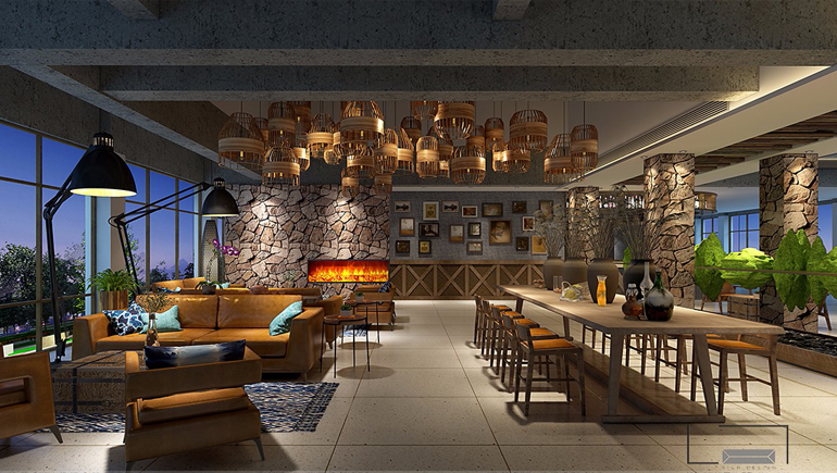 貴州義龍-2000㎡-中式民族特色主題酒店設(shè)計(jì)