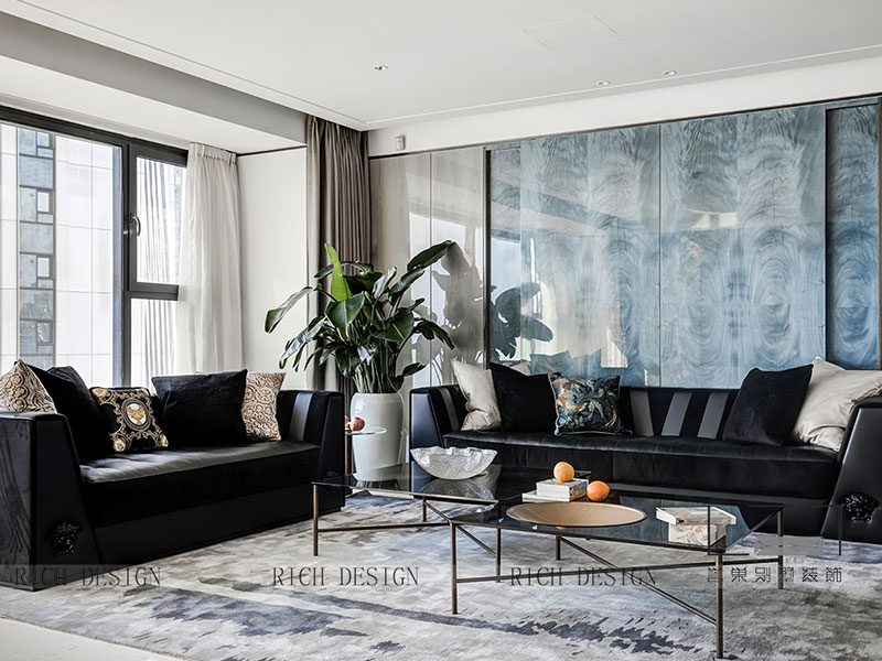 華潤悅府意式輕奢325平裝修實景