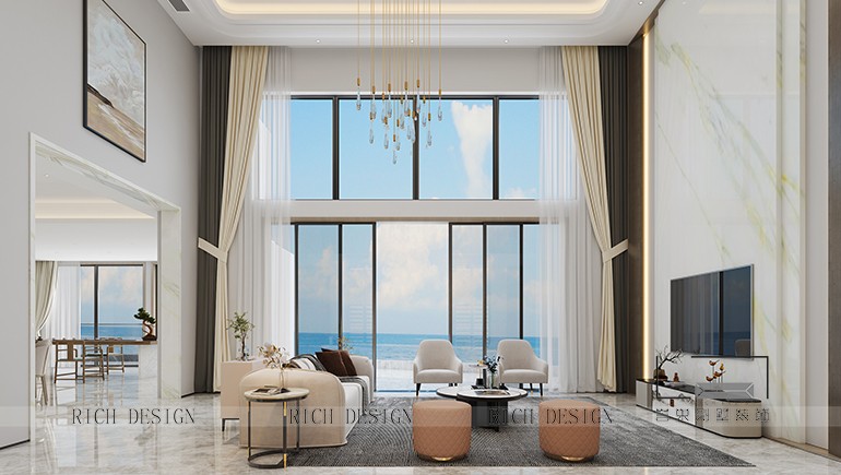 華潤小徑灣悅海950㎡現(xiàn)代風(fēng)格別墅裝修設(shè)計(jì)效果圖