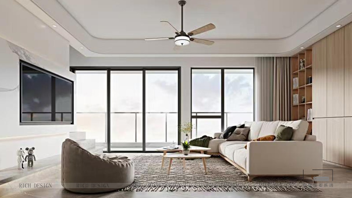 花樣年家天下-230㎡-北歐、日式混搭風(fēng)格